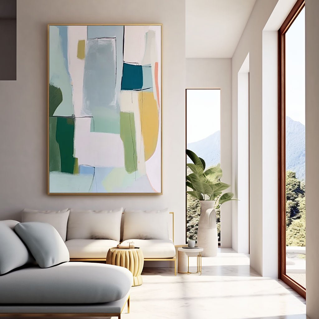 Abstract Painting "Radiant Tapestry"