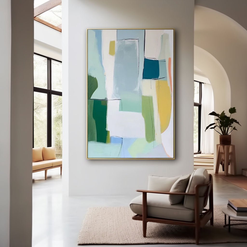 Abstract Painting "Radiant Tapestry"