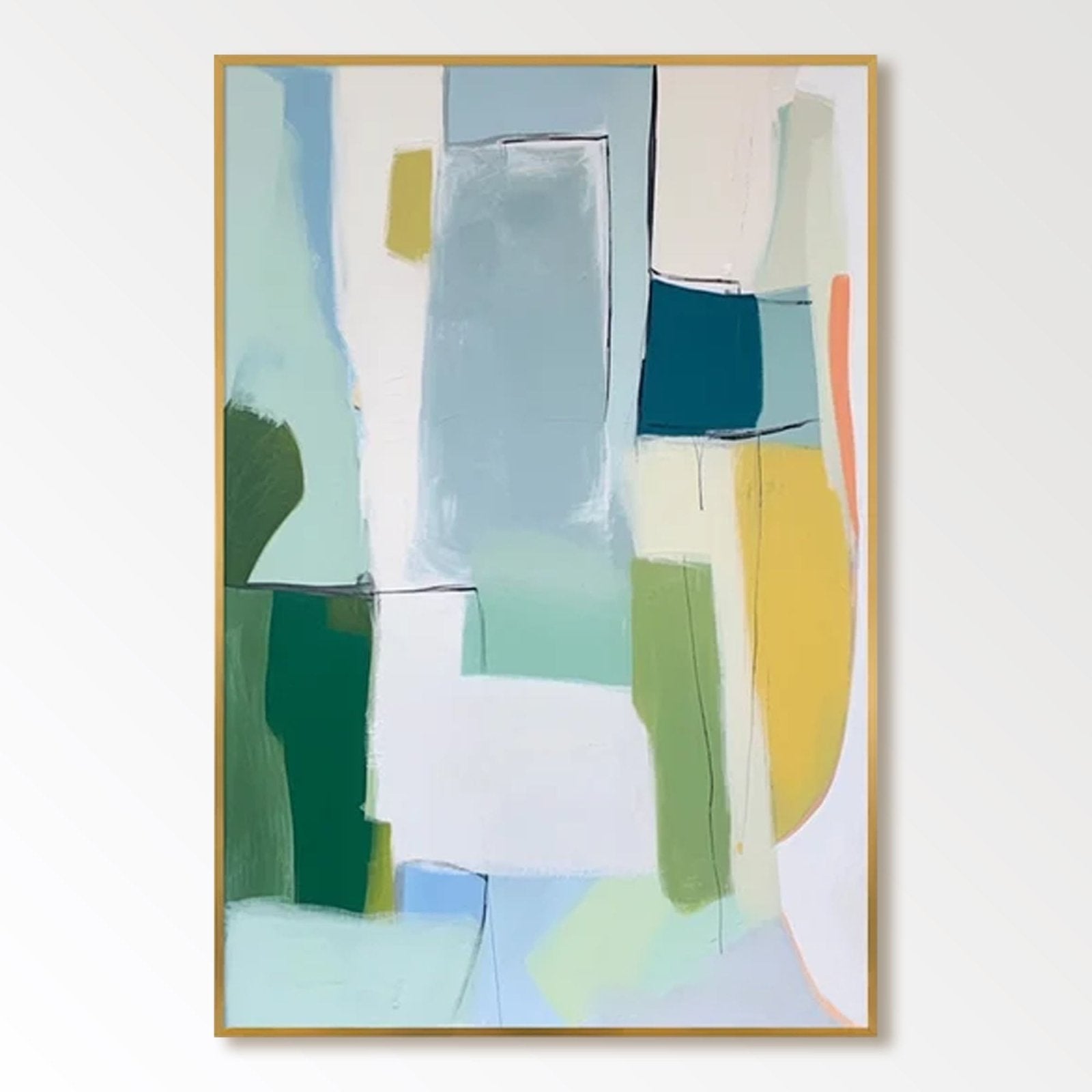 Abstract Painting "Radiant Tapestry"