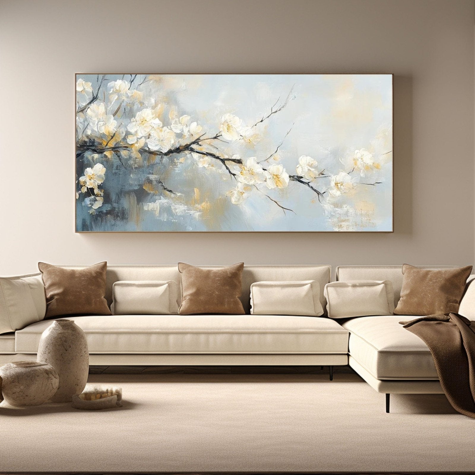 Colorful Painting "Rama Efímera"
