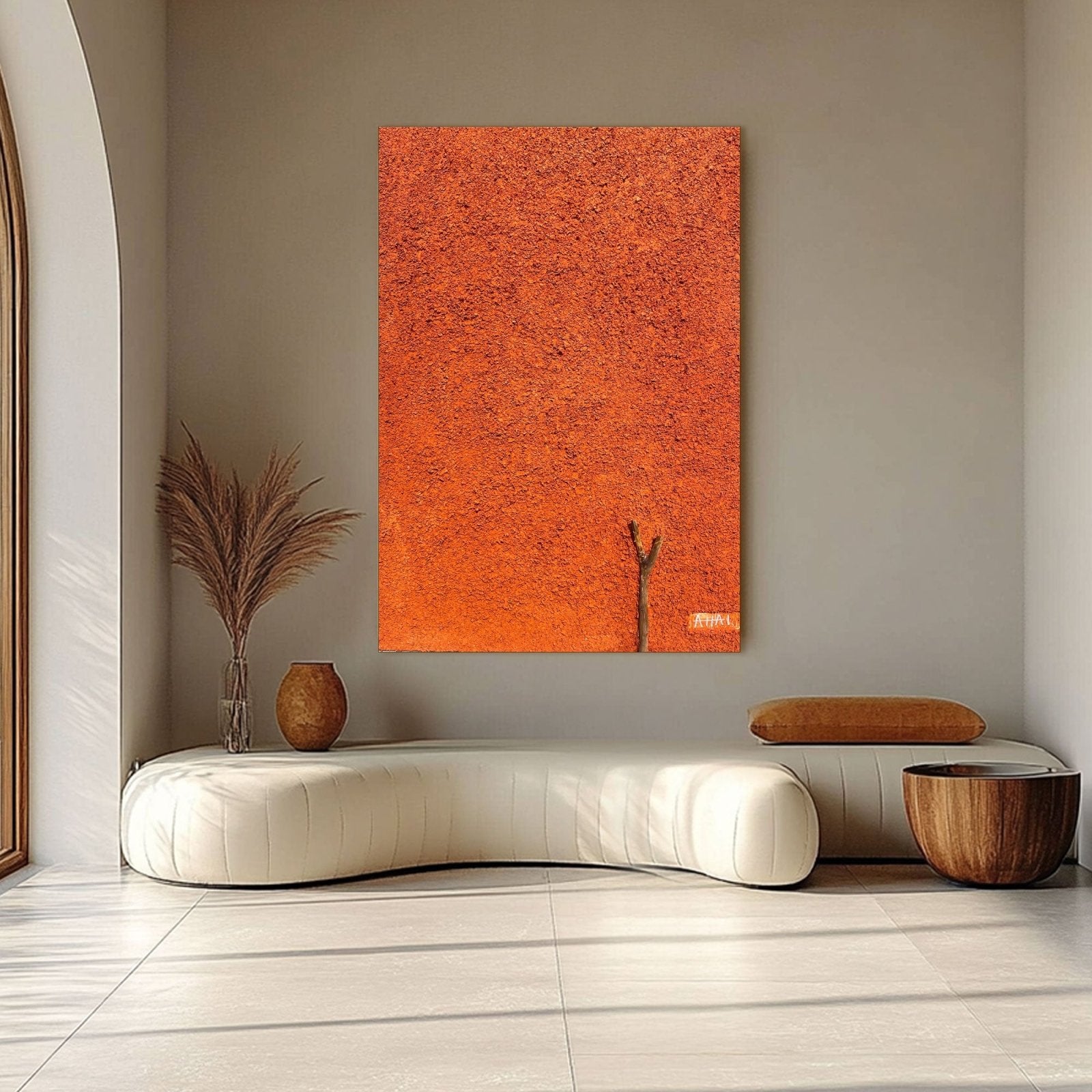 Abstract Painting "Rama Resiliente”