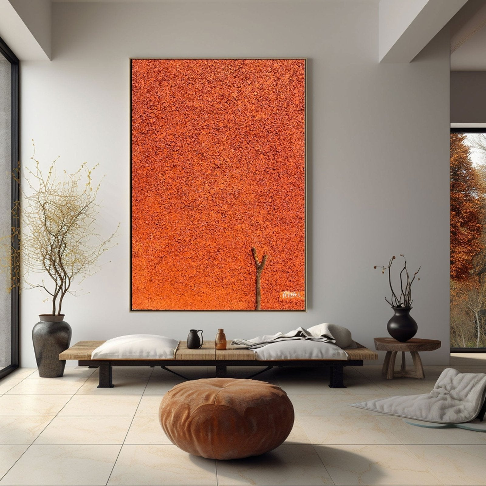 Abstract Painting "Rama Resiliente”