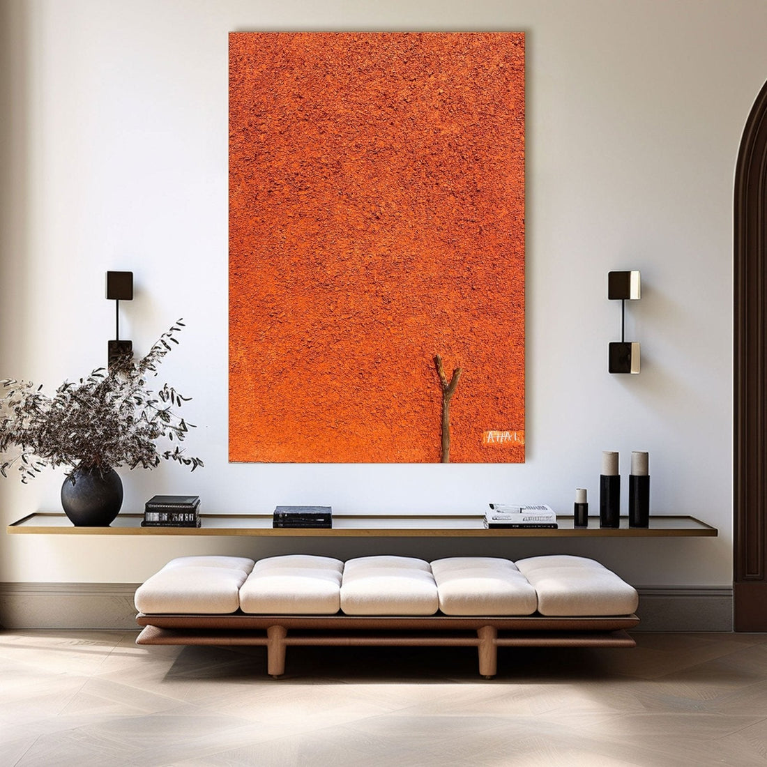 Abstract Painting "Rama Resiliente”
