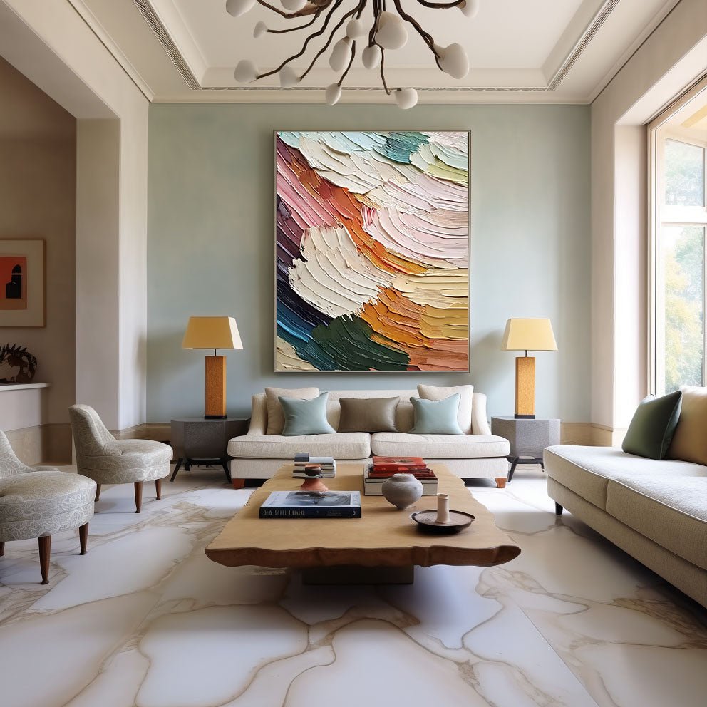 Abstract Painting "Rastro Sentimiento”