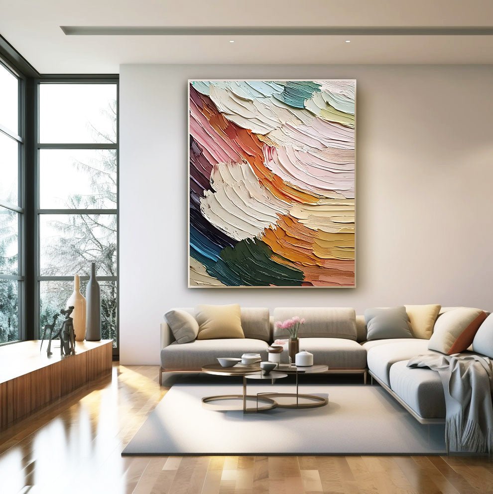 Abstract Painting "Rastro Sentimiento”