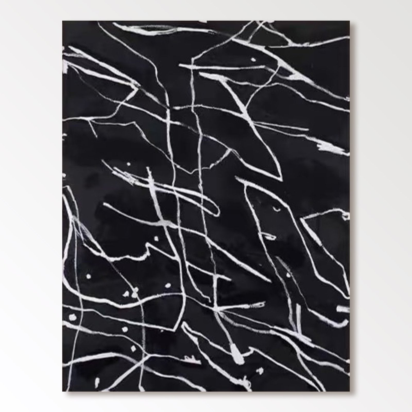 Abstract Painting "Rastros Enigmáticos”