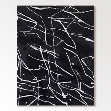 Abstract Painting "Rastros Enigmáticos”