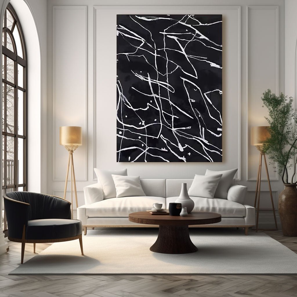 Abstract Painting "Rastros Enigmáticos”