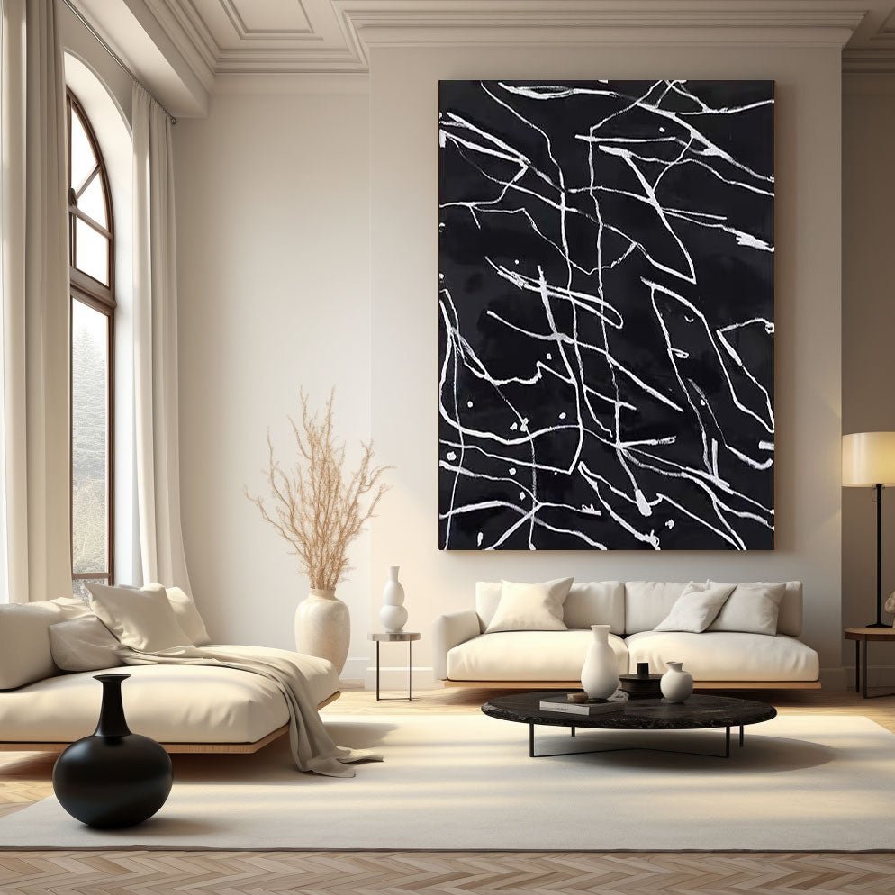Abstract Painting "Rastros Enigmáticos”
