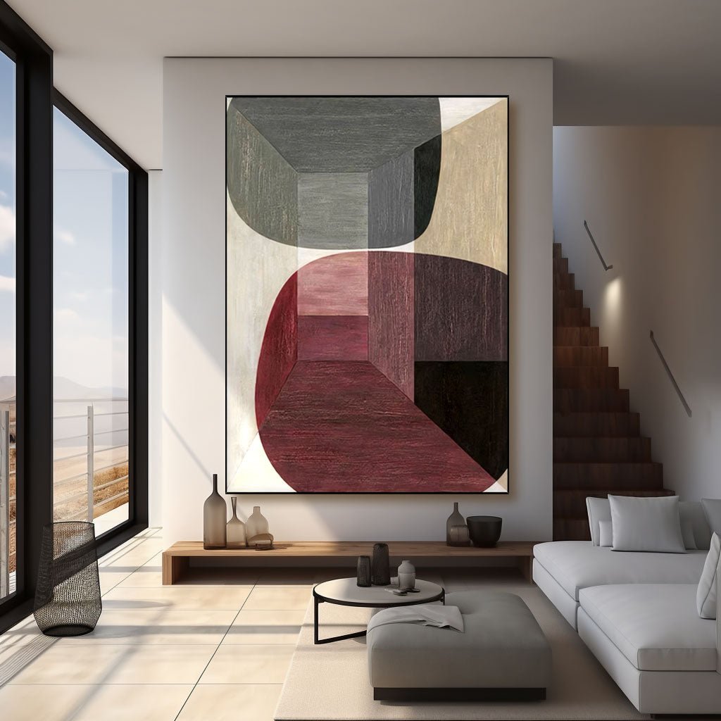 Abstract Painting "Reflections"