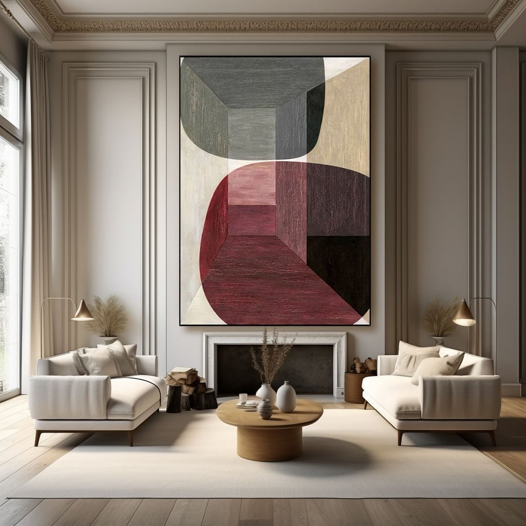 Abstract Painting "Reflections"