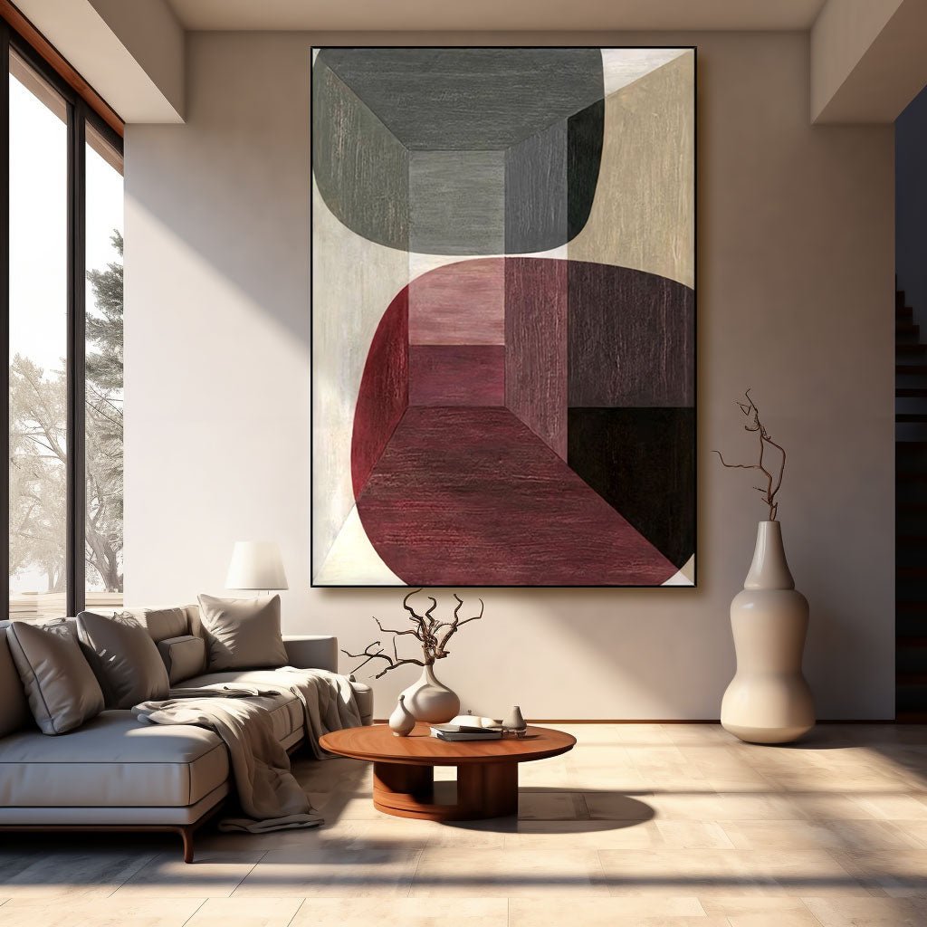 Abstract Painting "Reflections"