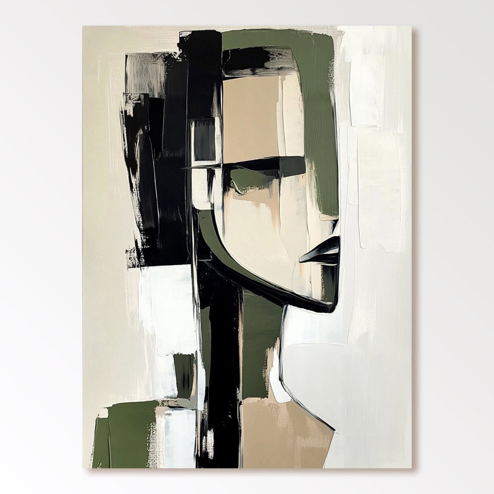 Abstrakt maleri "Reflet Brisé"