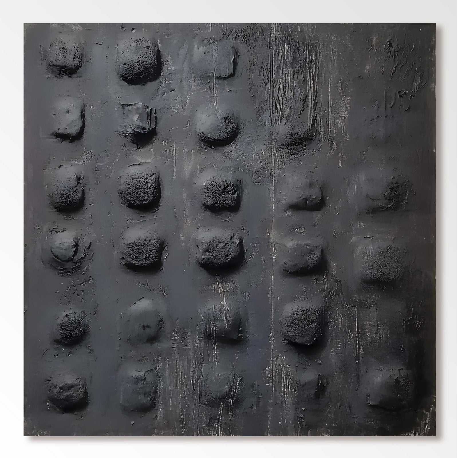 Abstrakt maleri "Lindre Oscuro"