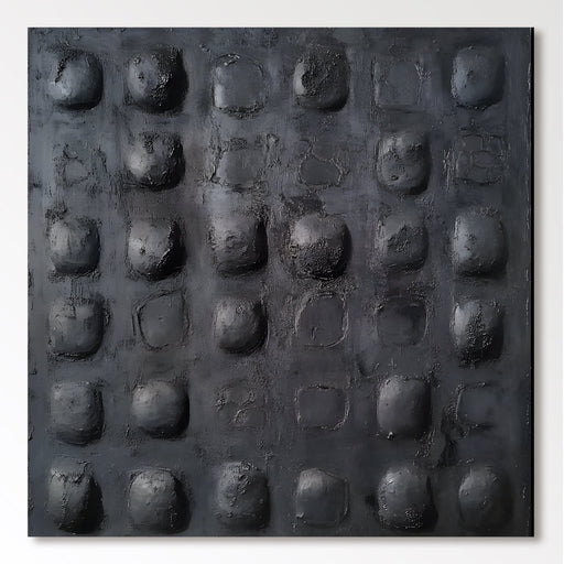 Abstraktes Gemälde „Reliefs Industriales“