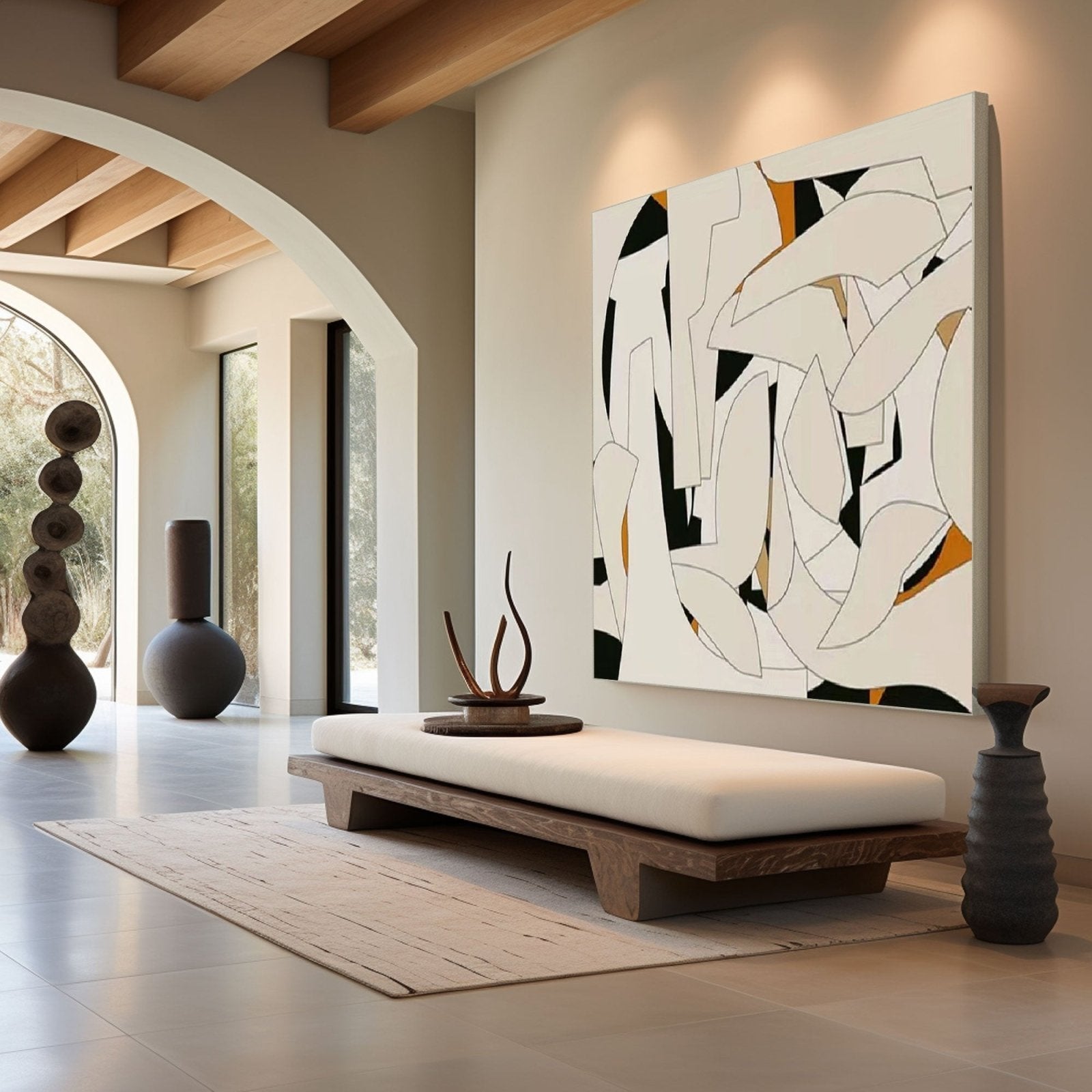 Abstract Painting "Rhythm"