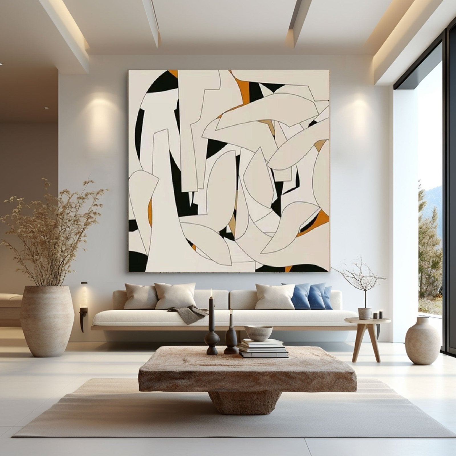 Abstract Painting "Rhythm"