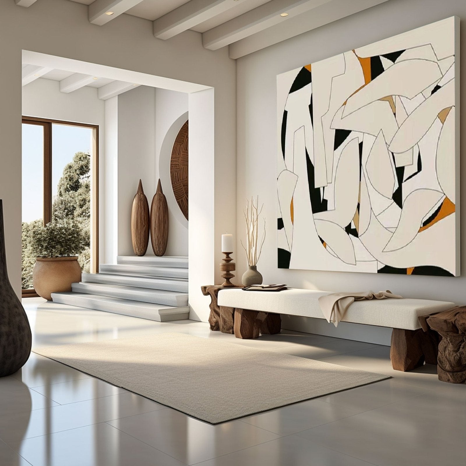 Abstract Painting "Rhythm"