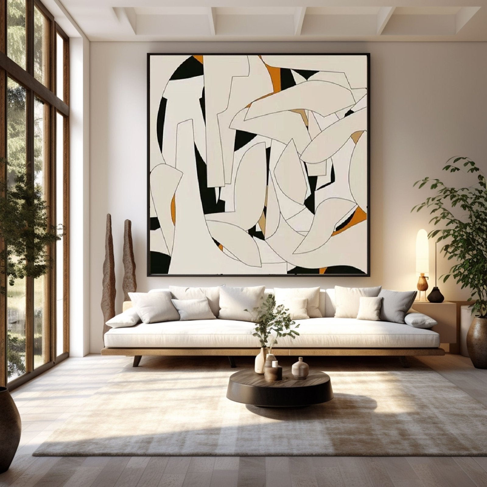 Abstract Painting "Rhythm"