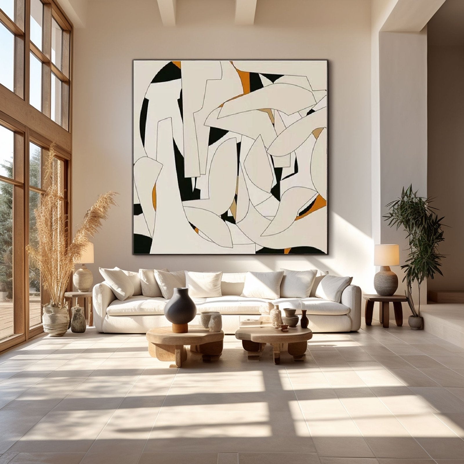 Abstract Painting "Rhythm"