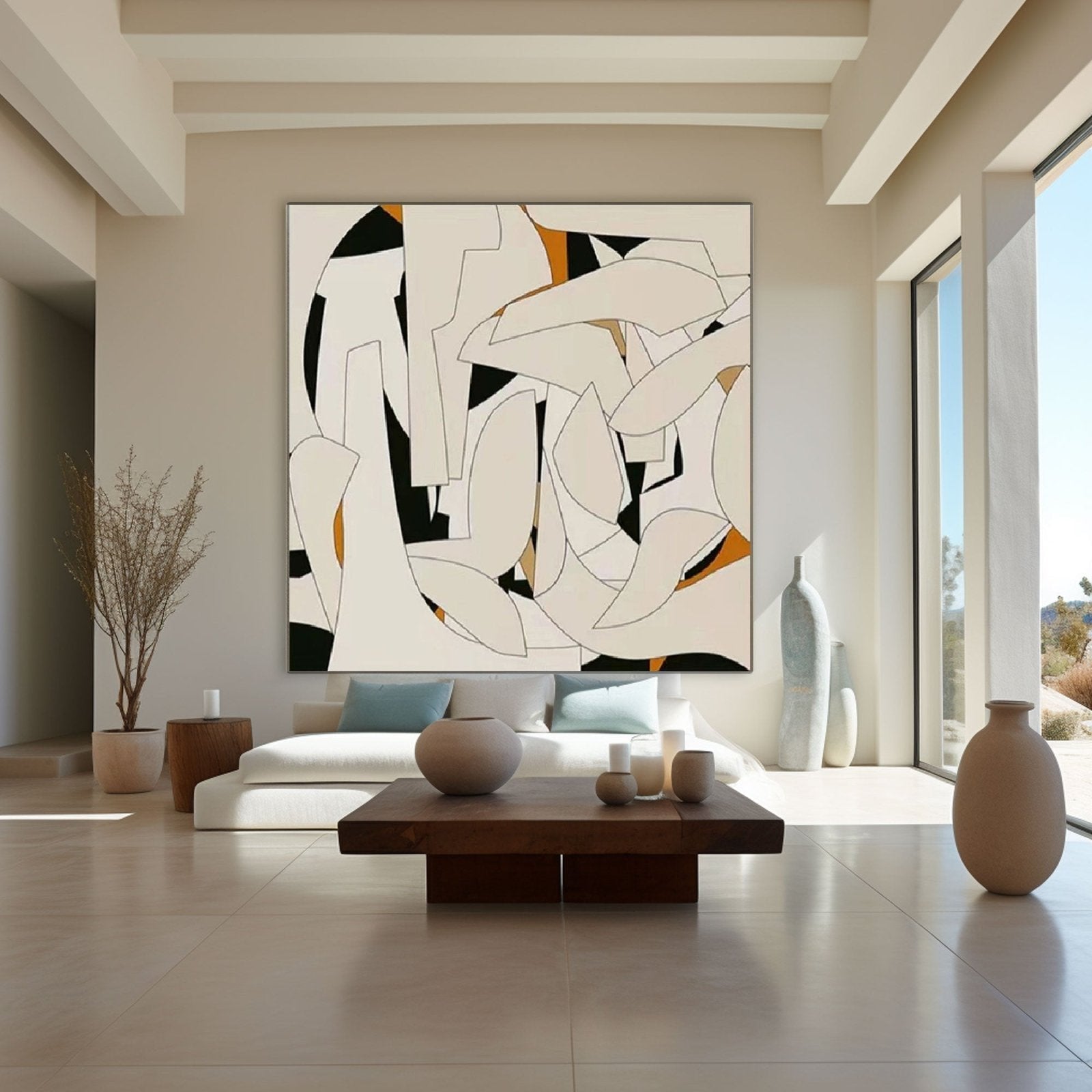Abstract Painting "Rhythm"