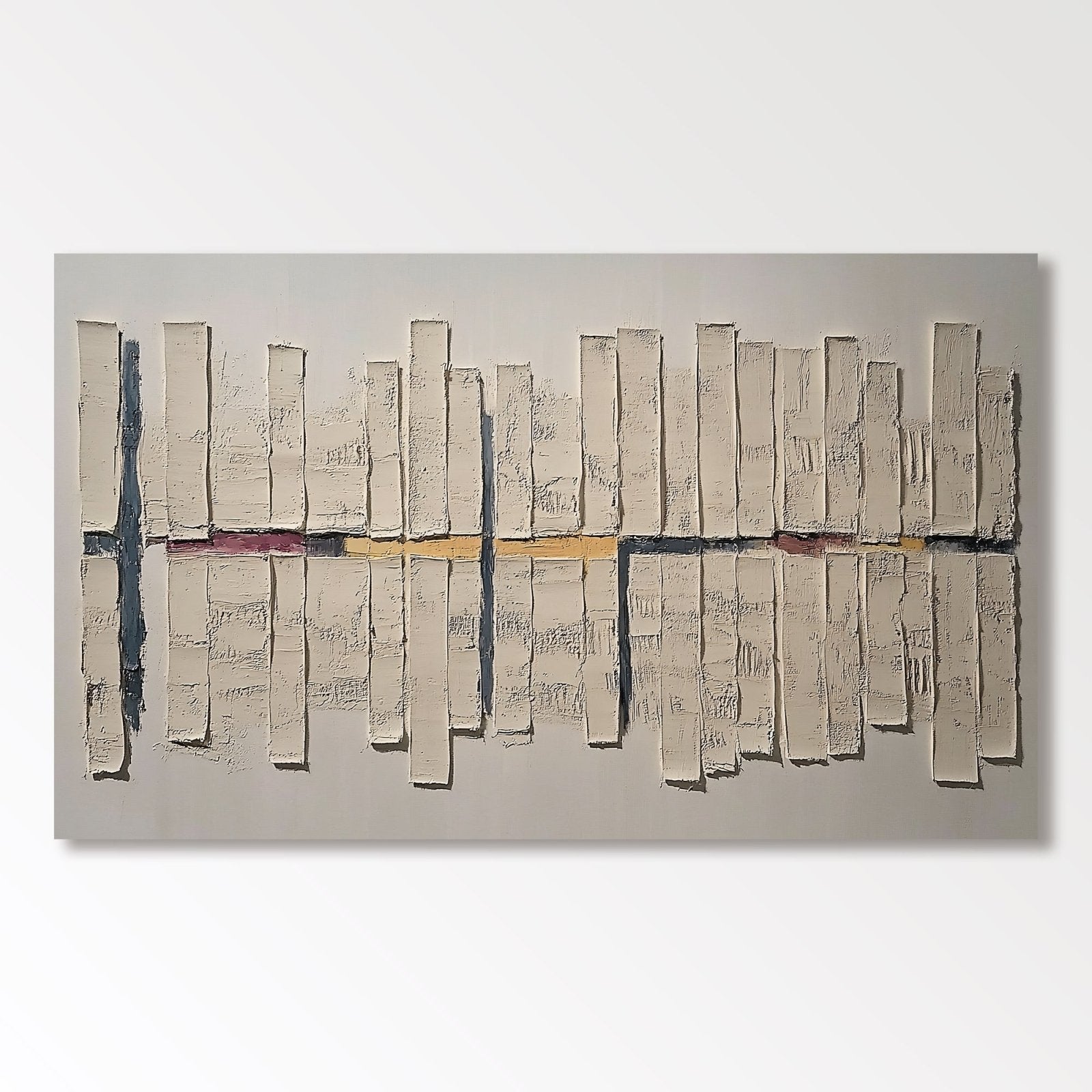 Abstrakt maleri "Ritmo de Puntos"