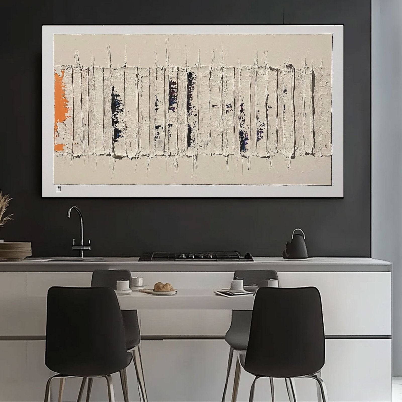 Abstract Painting "Ruptura de Texturas"