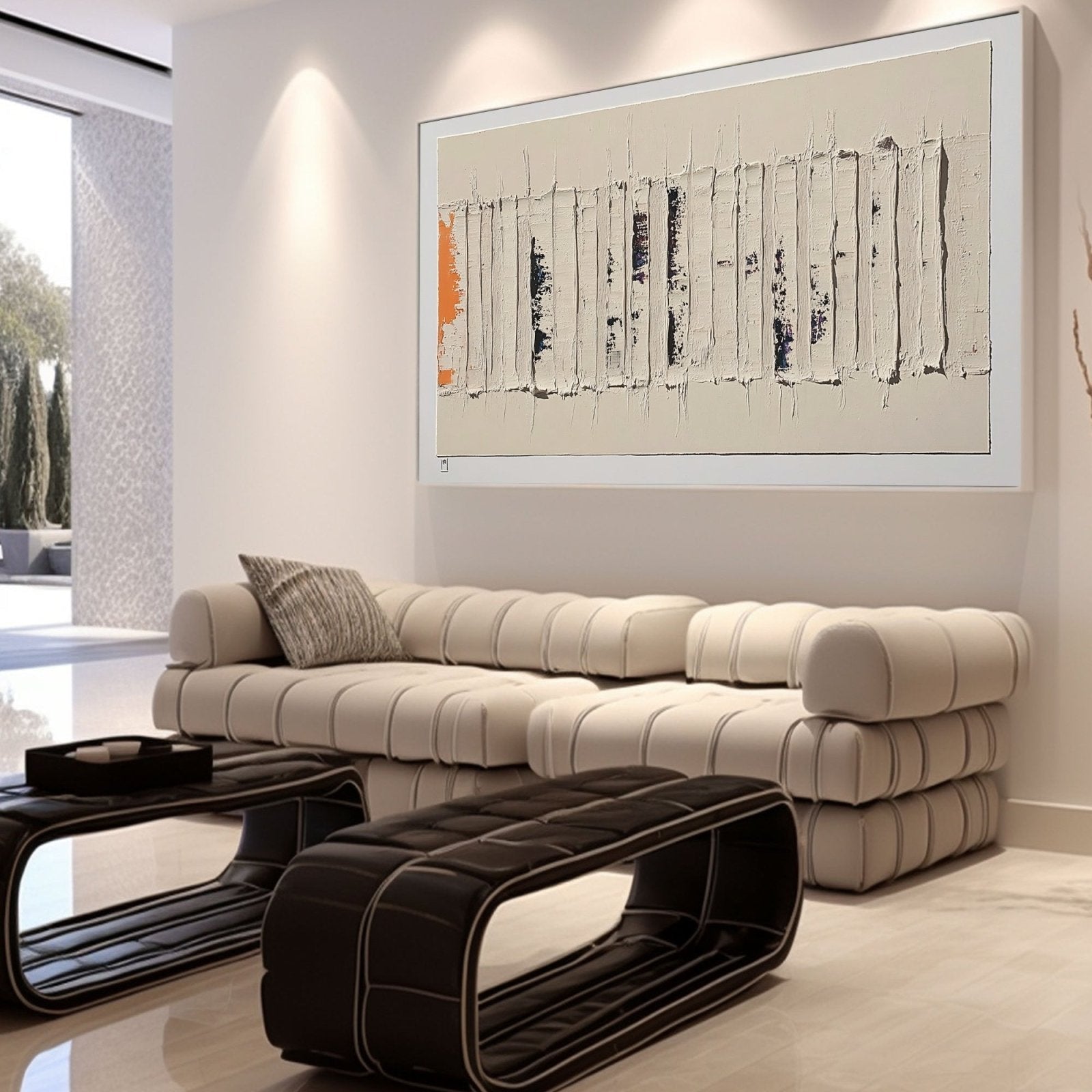 Abstract Painting "Ruptura de Texturas"