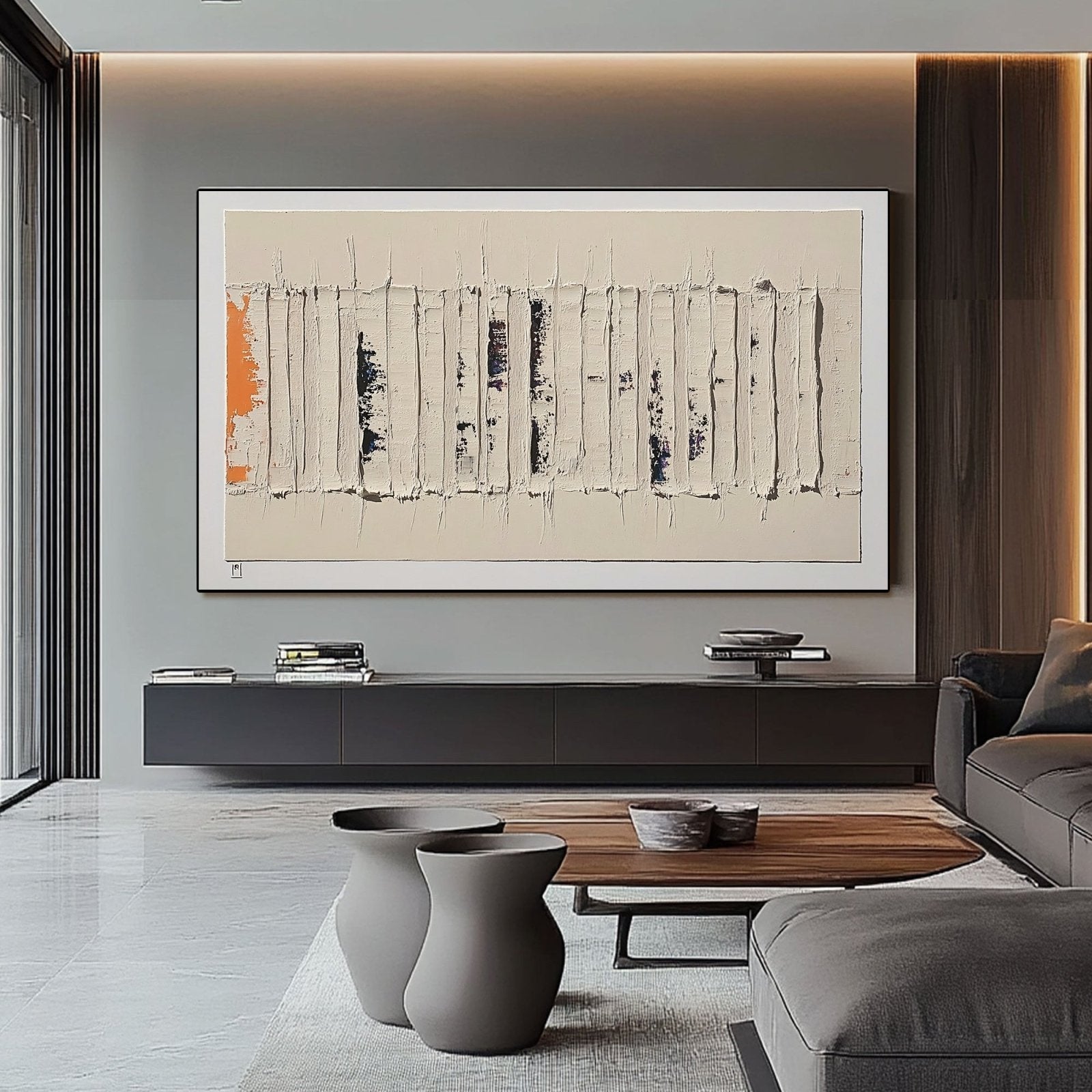 Abstract Painting "Ruptura de Texturas"