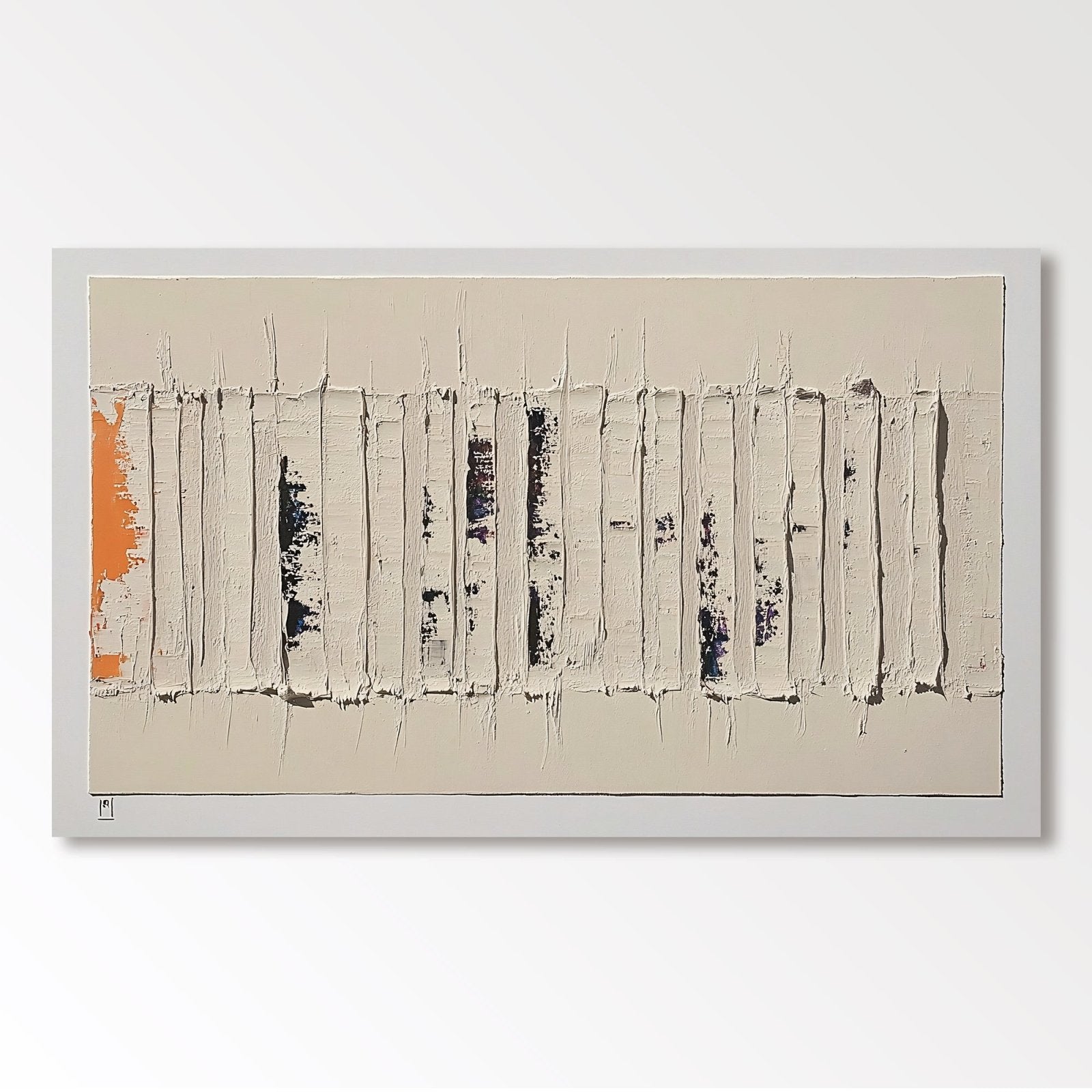 Abstract Painting "Ruptura de Texturas"