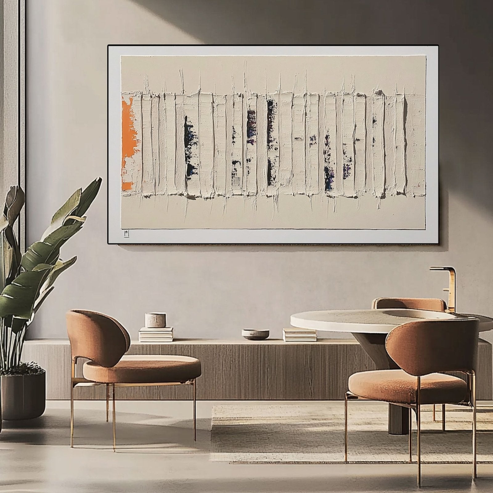 Abstract Painting "Ruptura de Texturas"