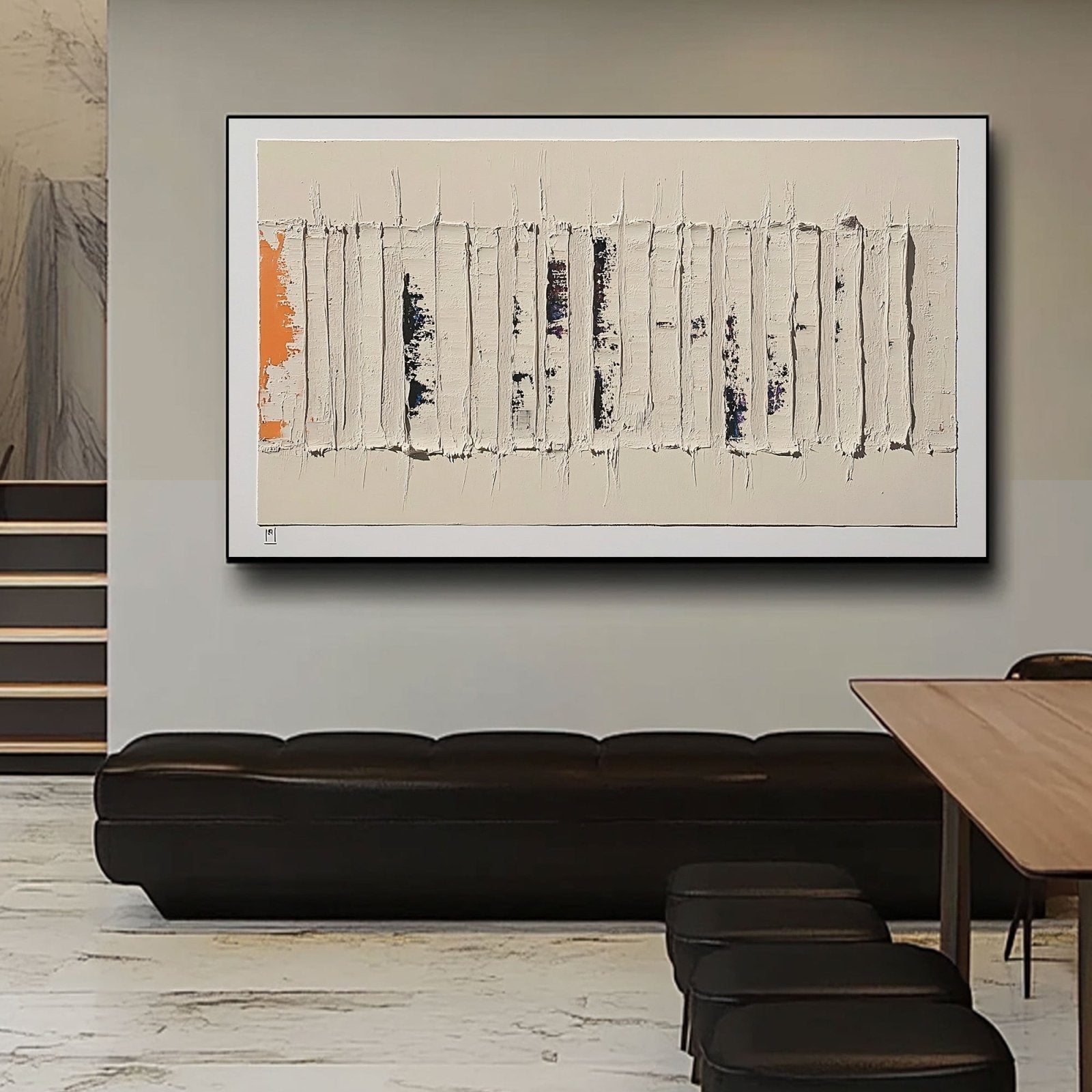Abstract Painting "Ruptura de Texturas"