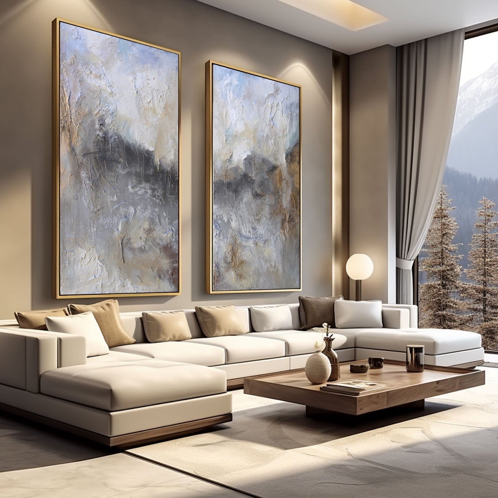 Abstract Painting  "Serenade"