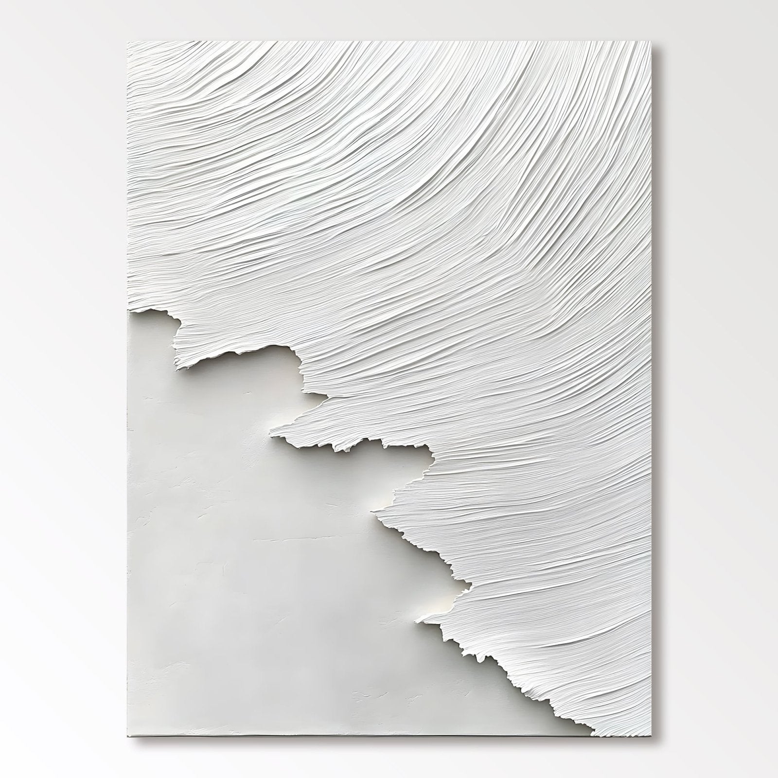 Abstract Painting "Serenidad Blanca”