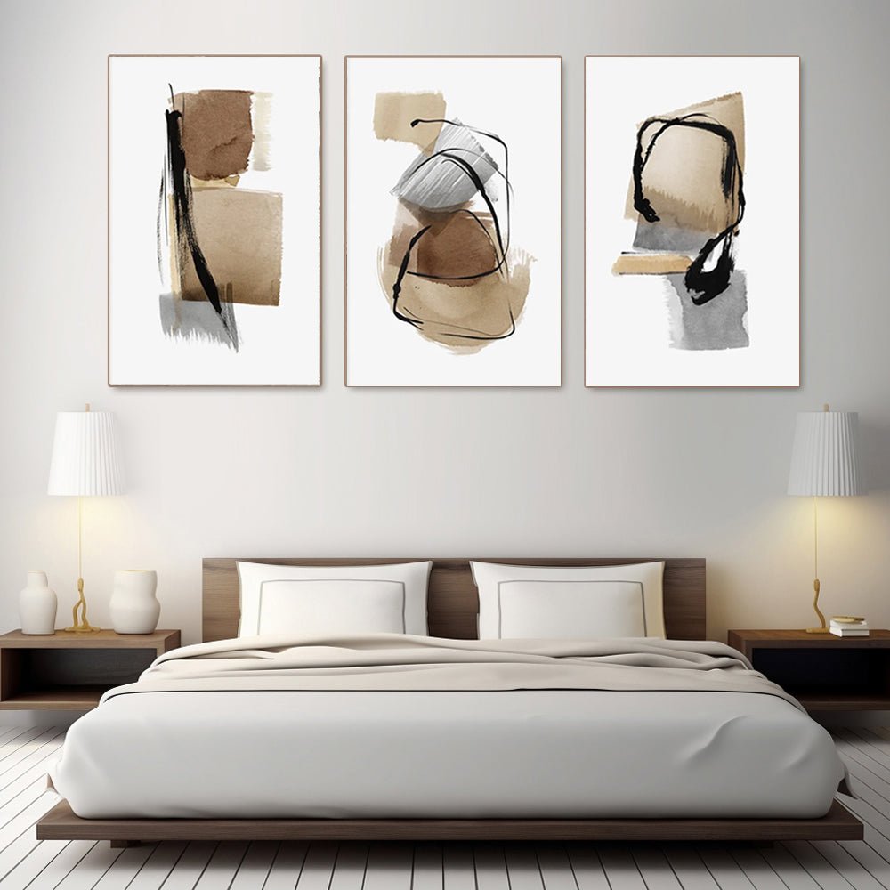 Abstract Painting "Silencio Trazado"