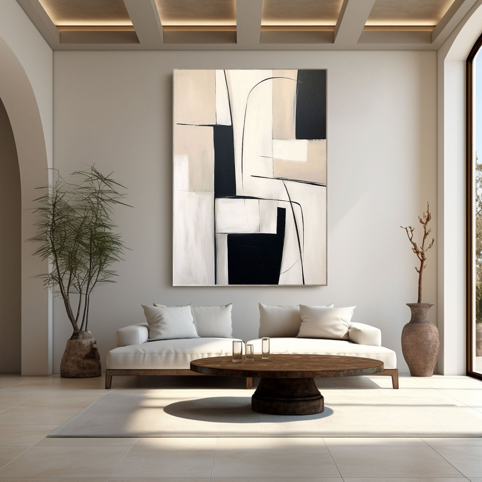 Abstract Painting "Silent Conversations"