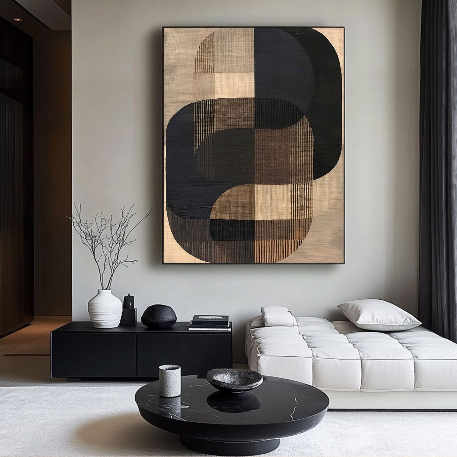 Abstract Painting "Silent Rhythm"
