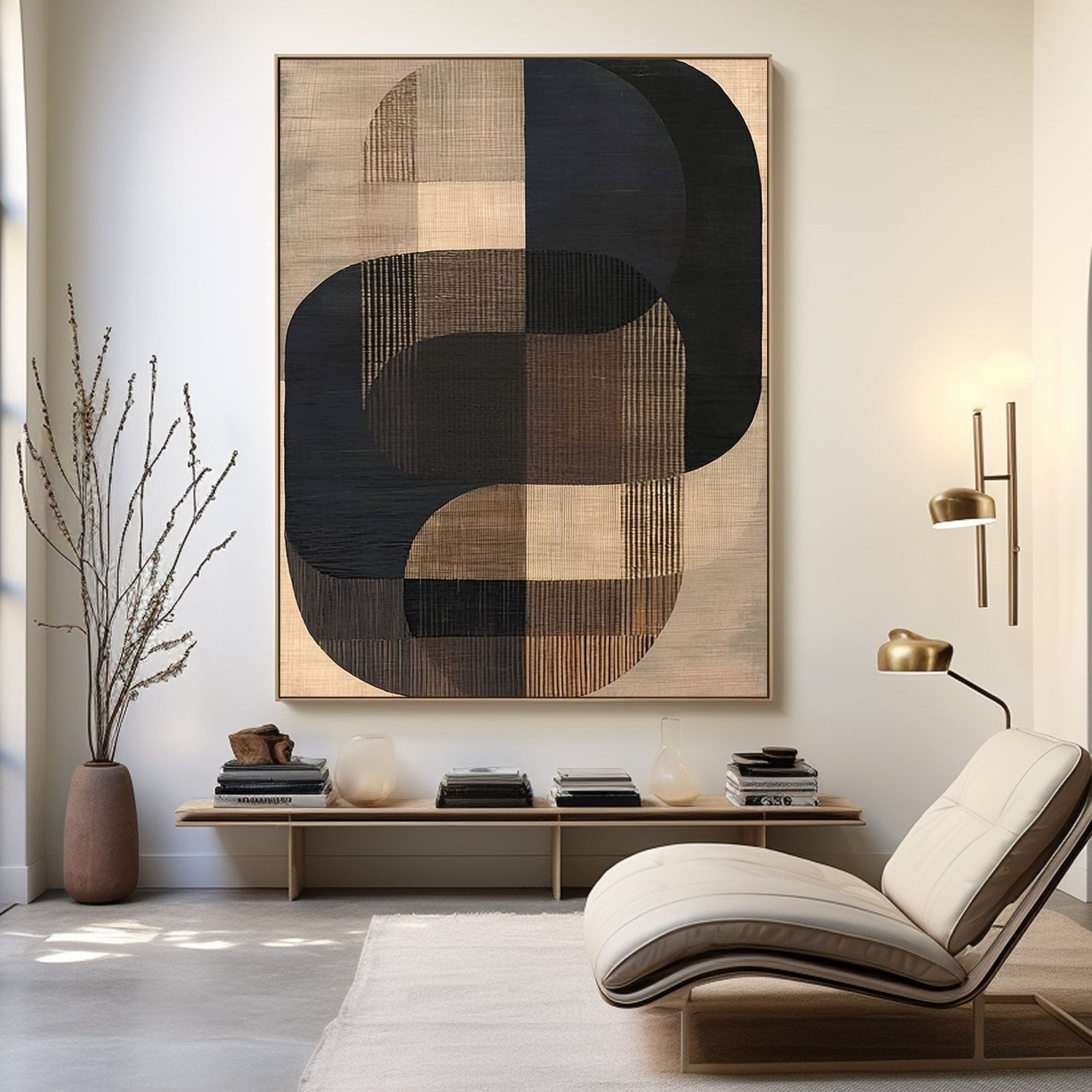 Abstract Painting "Silent Rhythm"