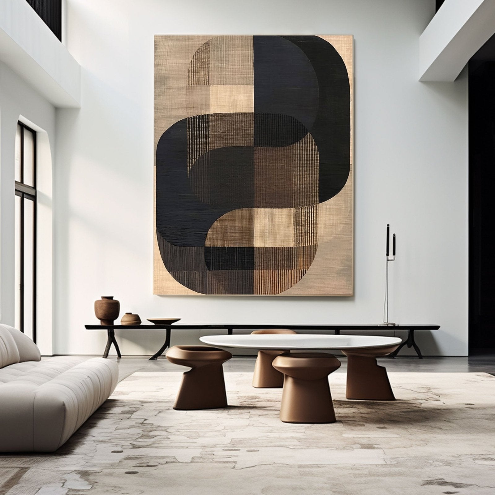 Abstract Painting "Silent Rhythm"