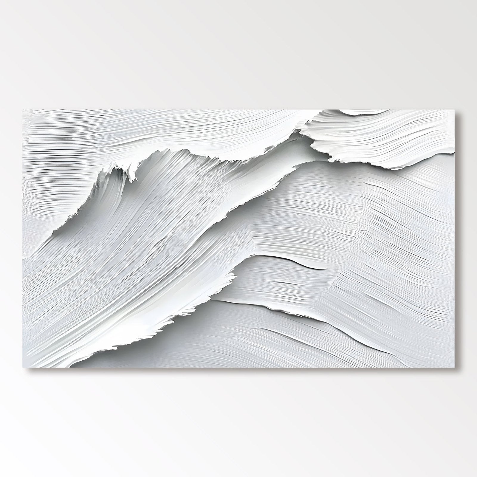 Abstract Painting "Siluetas Blancas"