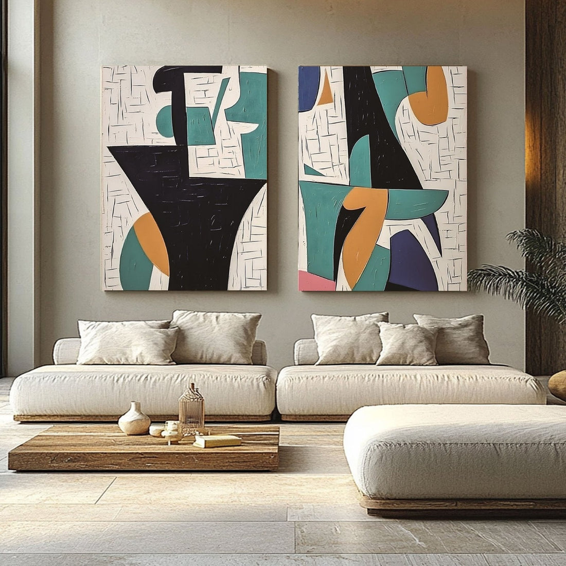 Abstract Painting "Sinergia”