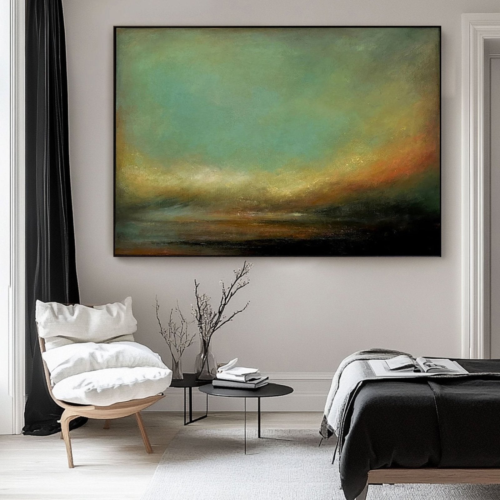 Abstract Painting "Síorghrá Dóchais"