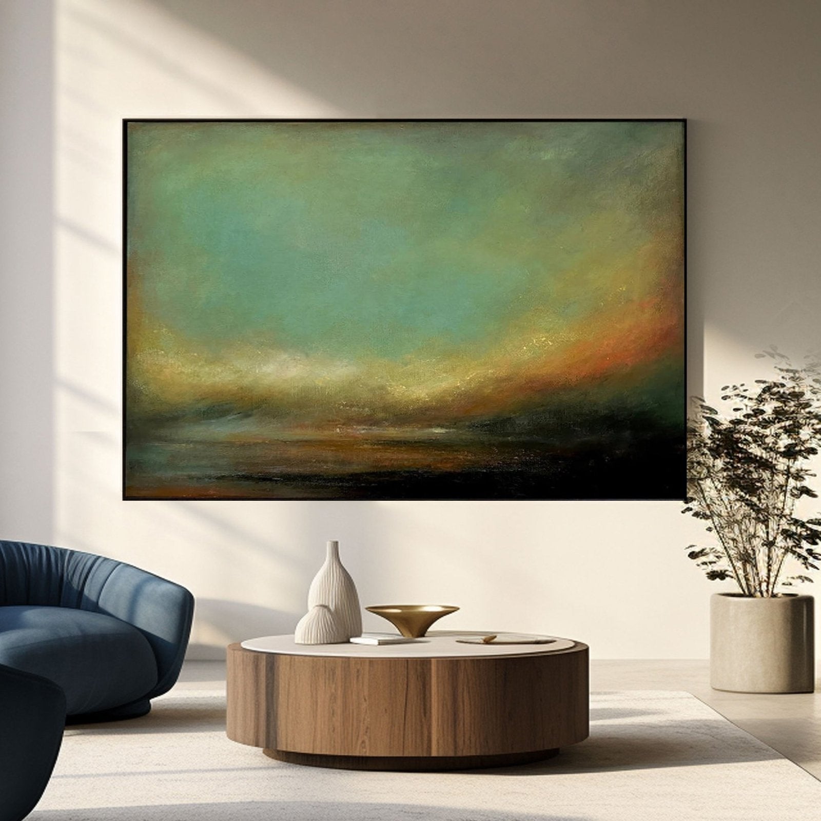 Abstract Painting "Síorghrá Dóchais"
