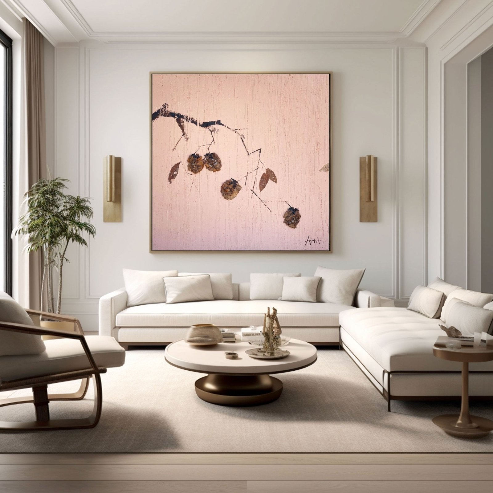 Abstract Painting "Skogens Minne”