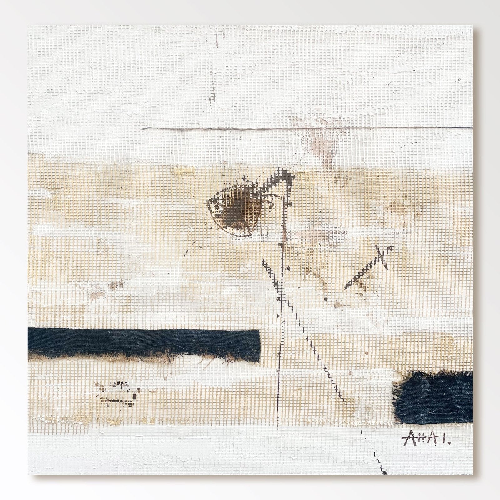 Abstract Painting "Skryté Spisy”