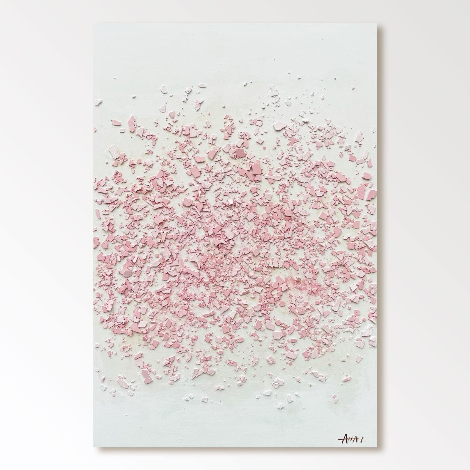 Abstract Painting "Smulor av Dröm”