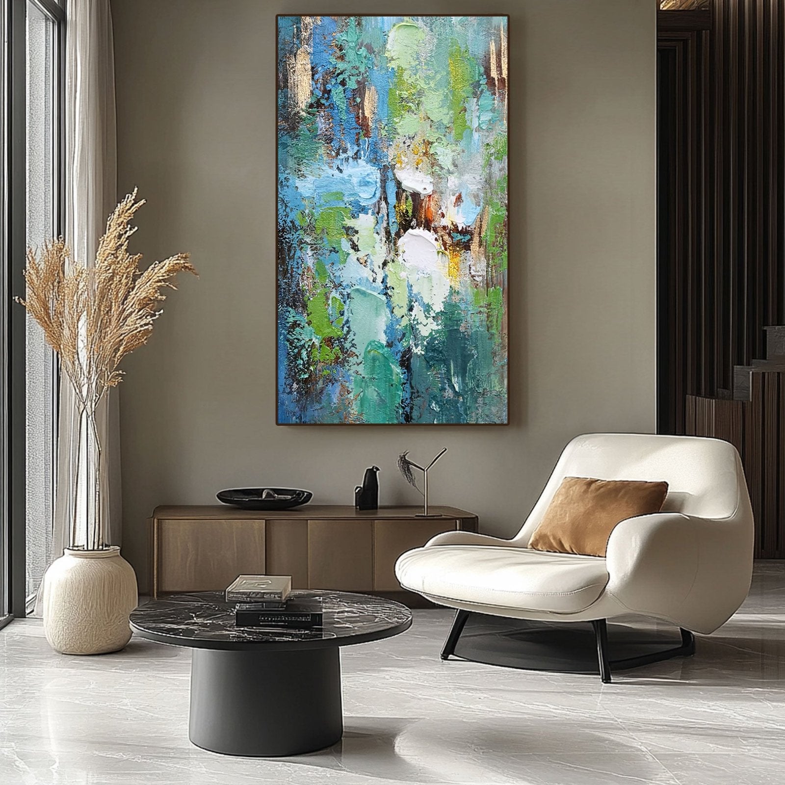 Abstract Painting "Solitude"