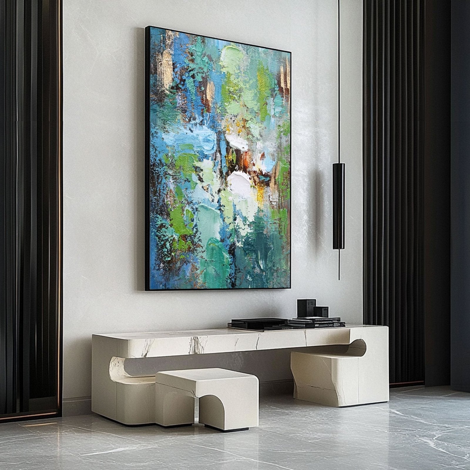 Abstract Painting "Solitude"