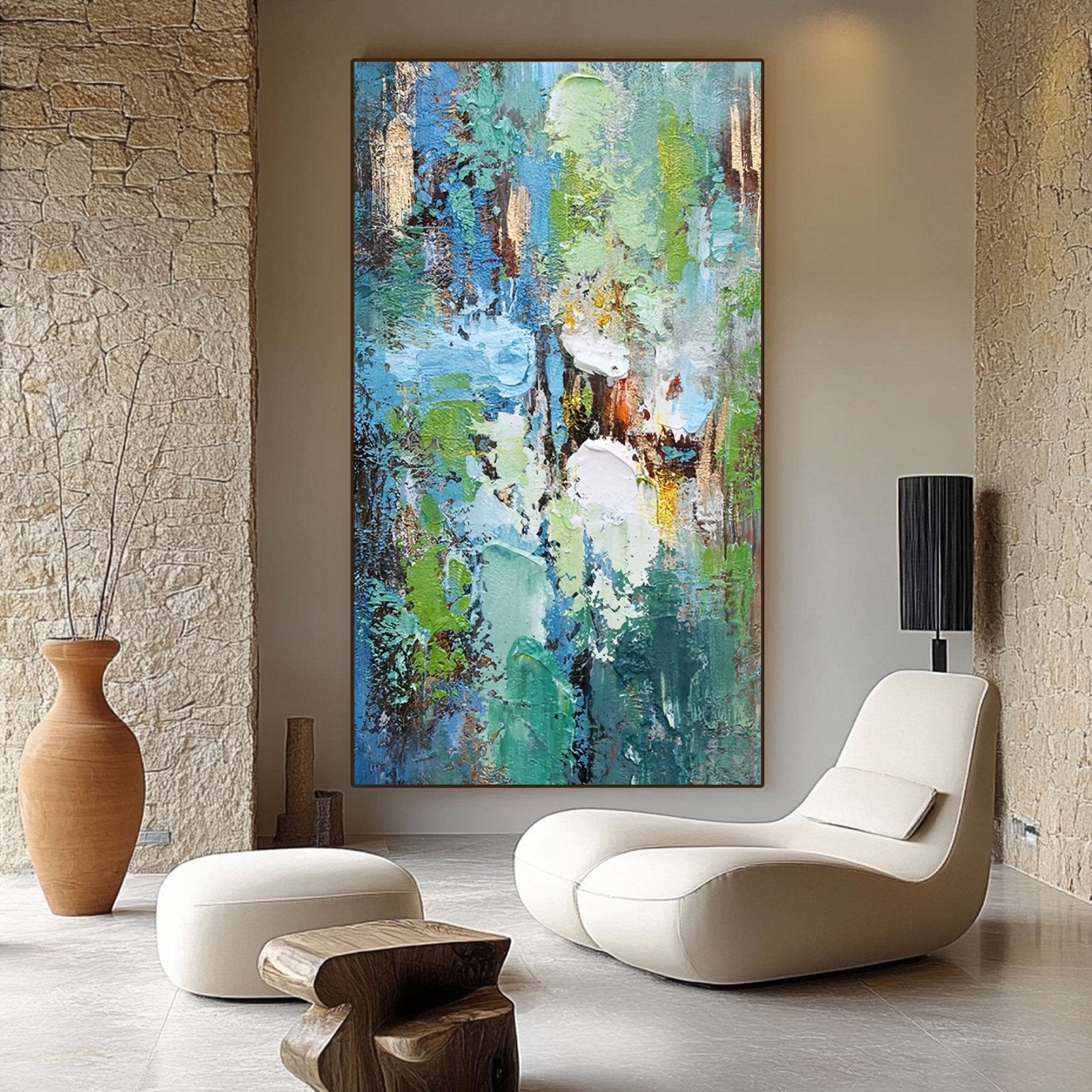 Abstract Painting "Solitude"