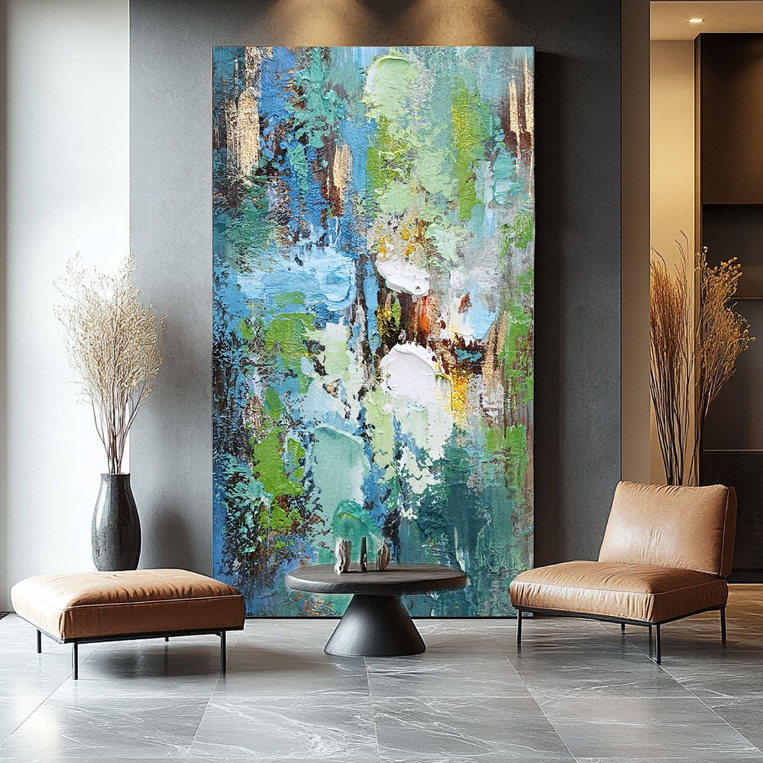 Abstract Painting "Solitude"